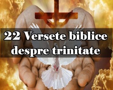 22 Versete biblice despre trinitate