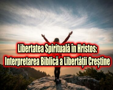 Libertatea Spirituală în Hristos: Interpretarea Biblică a Libertății Creștine