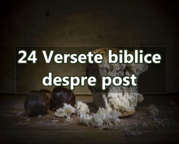 24 Versete biblice despre post