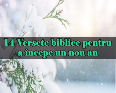 14 Versete biblice pentru a începe un nou an
