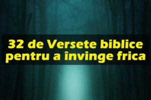 32 de Versete biblice pentru a învinge frica