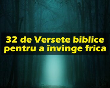 32 de Versete biblice pentru a învinge frica