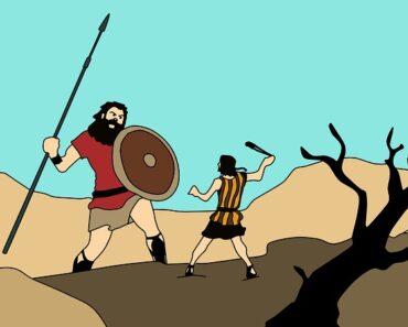 Povestea lui David și Goliat în Biblie