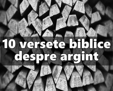 10 versete biblice despre argint