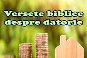 Versete biblice despre datorie